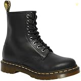 Dr. Martens Womens 1460W Originals Eight-Eye Lace-Up Boot, Black, 8 M US/6 UK