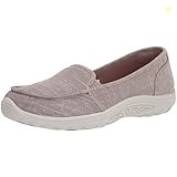 Skechers womens Reggae Fest - Manzanita Loafer Flat, Taupe, 38 EU