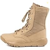 IWOYXY Boots Mens                     (Color : Sand, Size : 41)