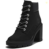 Timberland Women's Allington Heights 6 Inch Boot, Jet Black, 7