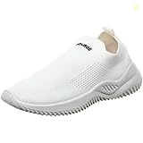 Bourge Women Micam-Z201 White Running Shoes (Micam-502-07)