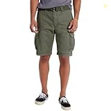 UNIONBAY Men's Survivor Belted Cargo Short-Reg and Big & Tall Sizes, Military, 34