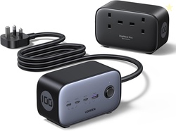 UGREEN 100W Power Strip USB C Charger, 6-in-1 DigiNest Pro Charging Station Multiport Extension Cord, Fast Charger Plug with 2AC Outlets,3Type C,1USB A, Extension Lead for Desktop, Home, Office