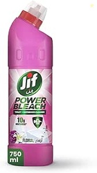 JIF Power Bleach Bathroom Cleaner, Floral, kills 99.9 percent germs, 7