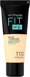 Maybelline New York Liquid Foundation, Matte & Poreless, Full Coverage