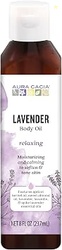 Aura Cacia, Oil Bath Massage Lavender Fields, 8 Fl Oz