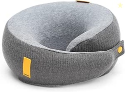 Mokobara Travel Pillow | Memory Foam | Adjustable Neck Support & Washa