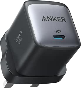 Anker Nano II 65W GaN II PPS Fast USB C Charger Adapter, Compact Charg