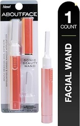 About Face Kai Sonic Beauty Wand with Bonus Eyebrow Shaper; Battery Op