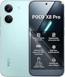 POCO X8 Pro 12G RAM +512GB ROM Green - with 3-pin Adapter - Middle Eas